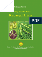 Petunjuk Teknis Teknologi Produksi Benih Kacang Hijau