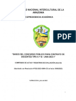 Acta #02 VERIFICACION DE REQUISITOS MINIMOS Y DOCUMENTOS GENERALES FEIH