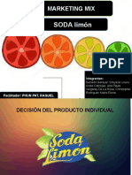 Marketing Mix (Soda Limon)