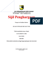 Sijil Penghargaan PIBG