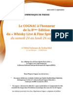 Whisky Live 2011 - Paris - BNIC Invitation