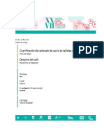 Determinación Del Contenido Carbonato de Calcio en Tabletas Comerciales