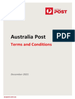 Post Terms and Conditions
