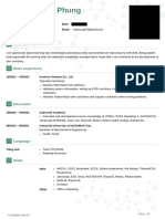 CV Nguyen Minh Phung Front End Developer en