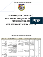 RPT Pend Islam KSSR Semakan Tahun 6 2023