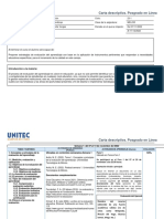 Carta Descriptiva - Evaluación Del Aprendizaje - 23-1