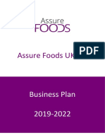 Assure Foods UK LTD Business Plan
