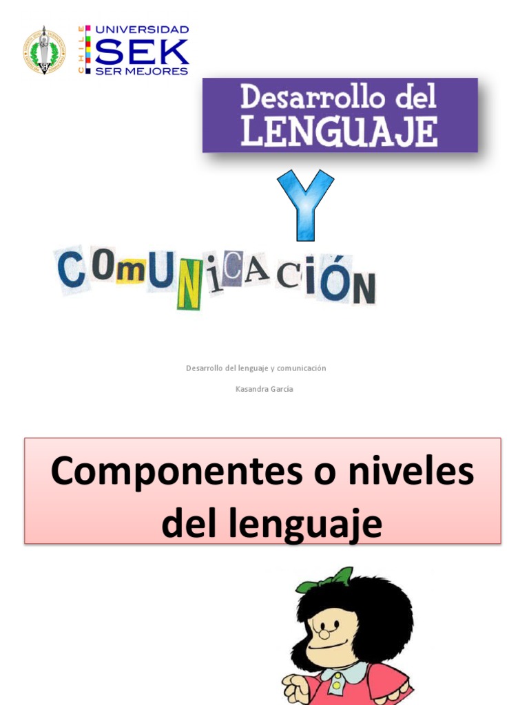 Desarrollo del Lenguaje y Comunicación | PDF | Artes del Lenguaje y ...