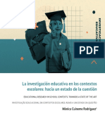 la investigacion educativa en contextos escolares     grupo 3