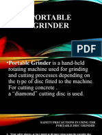 G9 Portable Grinder Week 4