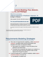 Requirements Modeling: Flow, Behavior, Patterns, and Webapps