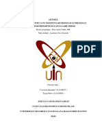 Artikel Kel 13 - Faktor-Faktor Yang Mempengaruhi Besaran Premi Dan Prinip-Prinsip Penetapan Tarif Prem