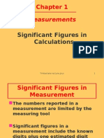 Significant Figures and Calculations
