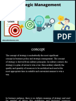 Strategic Management Concept