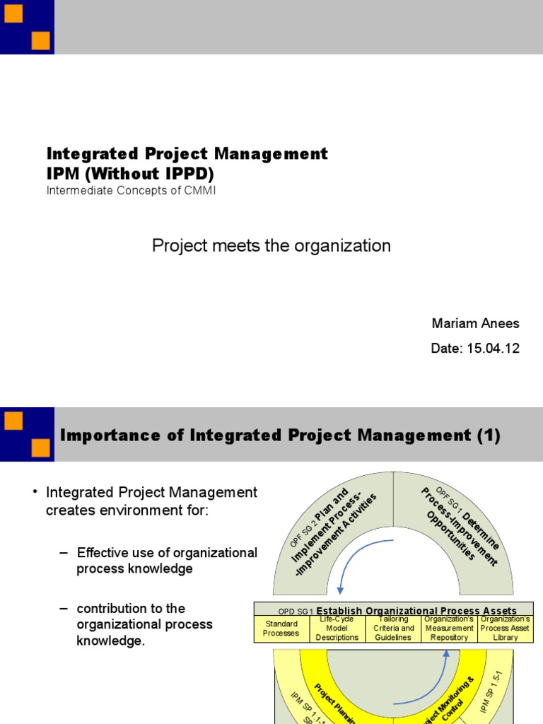 Integrated Project Management Overview | PDF | Business | Computing