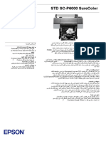 Surecolor SC p6000 STD Datasheet