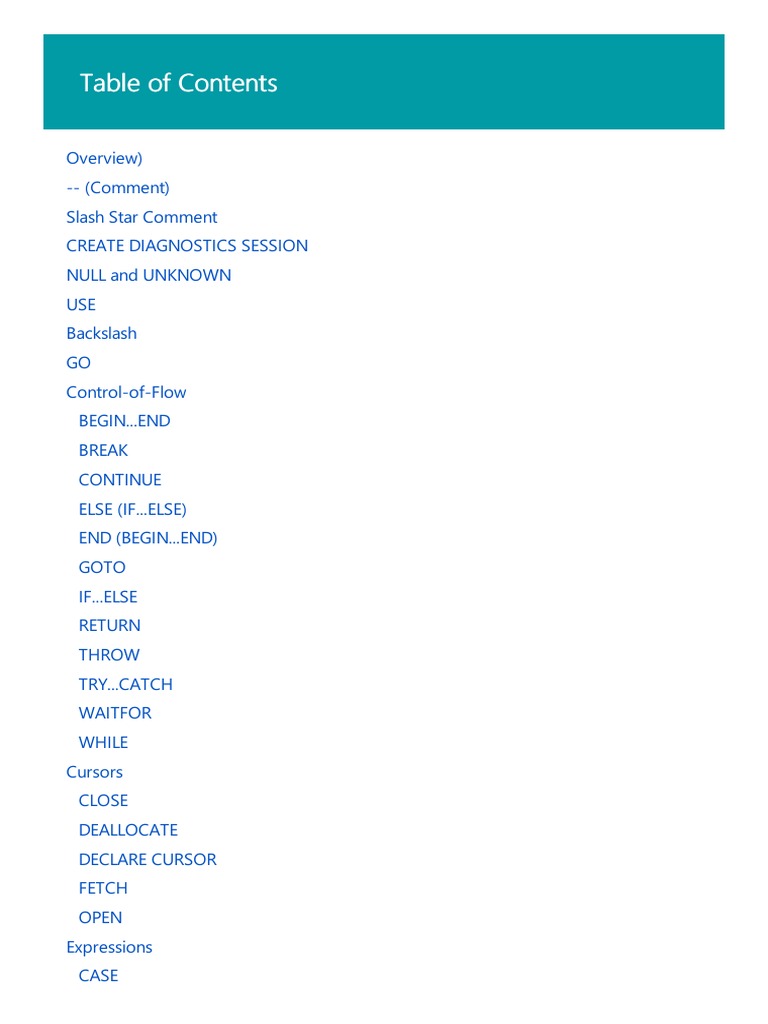 SQL Language Elements PDF Boolean Data Type Microsoft Sql Server Sql language elements pdf boolean data type microsoft sql server