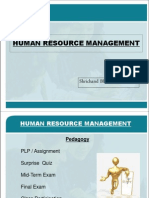 Human Resource Management: Shrichand Bhambhani