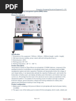 Electric Car Battery Management System (BMS) Trainer