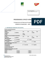 Formular Cerere de Finantare Arii Naturale Protejate 2023