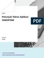 Petunjuk Teknis Siskop2mi Untuk P3mi