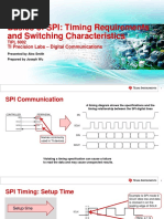 Adcs Spi Communications Timing Presentation