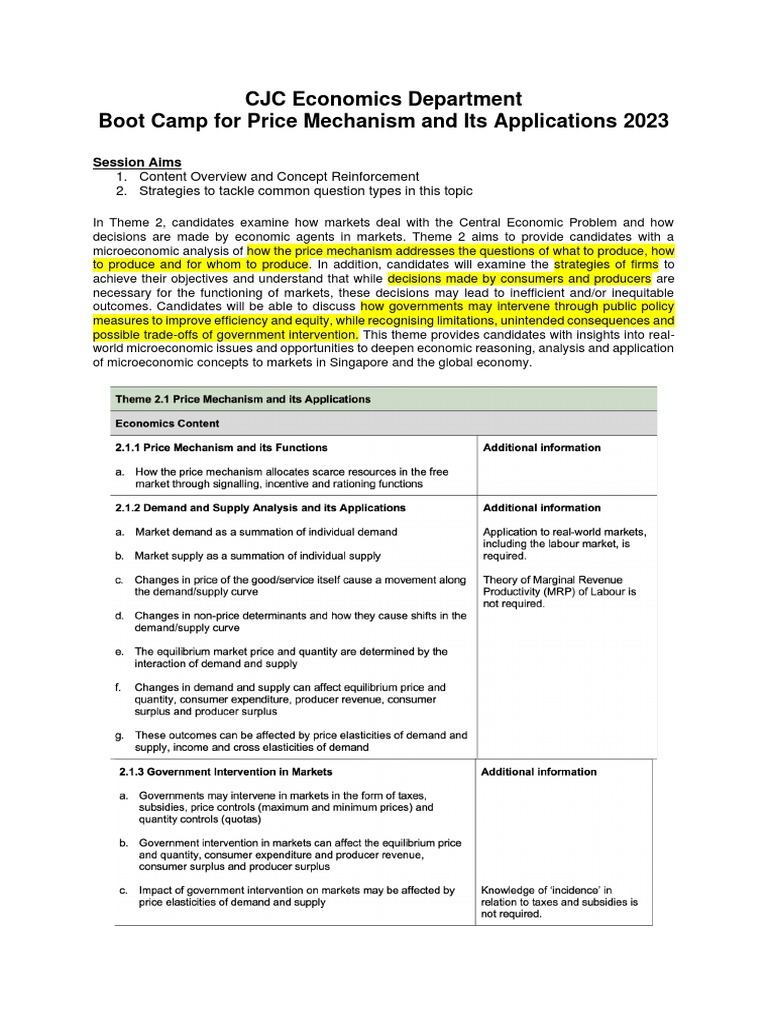 DDSSE 2023 Boot Camp Download Free PDF Demand Supply (Economics)