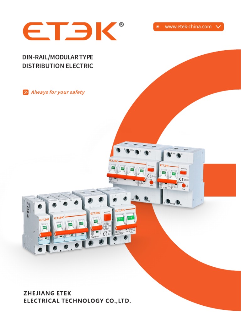 Modular Circuit Breaker Product Guide | PDF | Electric Motor | Electric ...