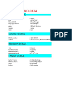 Biodata