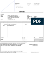 Invoice Maret 2023