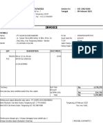 Invoice Februari 2023