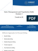 Sales MGMT - Module 3