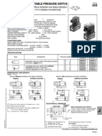 Numatics Pressure Switch