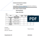 Daftar Hadir Pembina