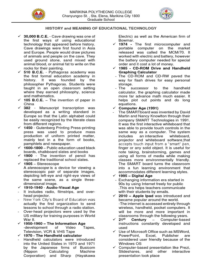 g1-history-and-meaning-of-edtech-pdf-educational-technology-computing