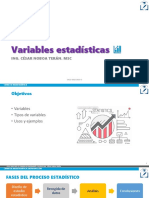 Bioestadística-Tema03 Variables y Su Clasificación-Frecuencias