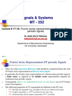 Lecture-17-18 Discrete Time Fourier Series