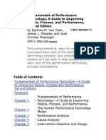 Fundamentals of Performance Technology A Guide To Improving People, Process, and Performance - Darlene M. Van Tiem, James L. Moseley