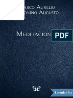 Meditaciones Gredos - Marco Aurelio Antonino Augusto