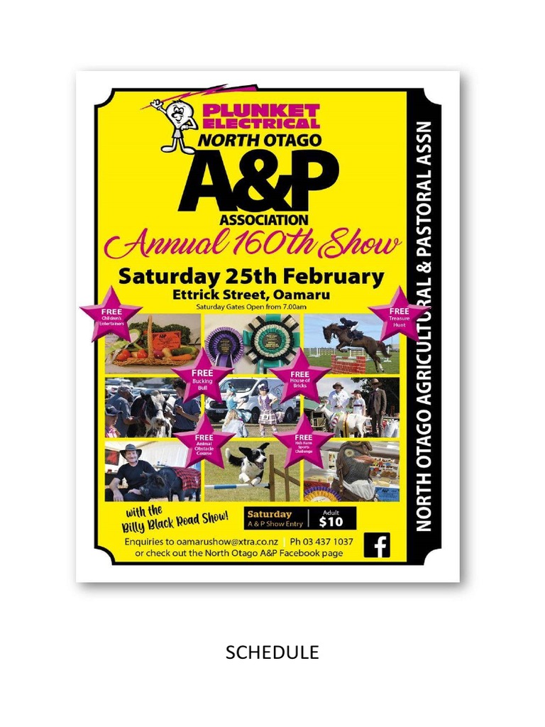 North Otago AP Schedule 2023 PDF Sheep Cattle