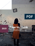 Scholars at Risk Free To Think 2021