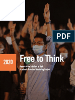 Scholars at Risk Free To Think 2020