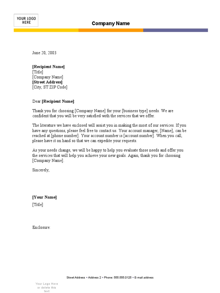Letterhead | PDF