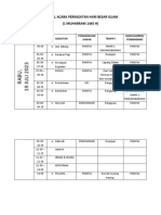 Jadwal Acara 1 Muharram