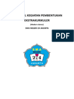 Proposal Kegiatan Pembentukan Ekstrakulikuler