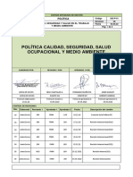 SIG-P-01 POLITÍCA INTEGRADA v6