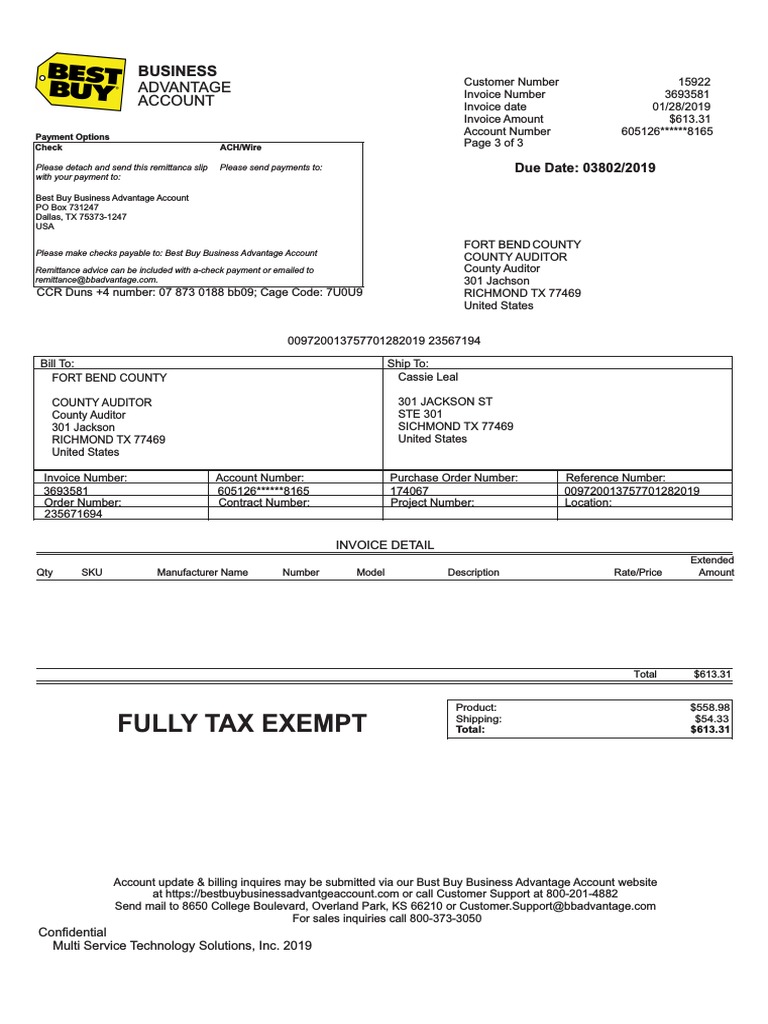Best Buy Usa Originalll | Download Free PDF | Invoice | Taxes