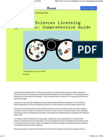 Life Sciences Licensing Agreements Comprehensive Guide