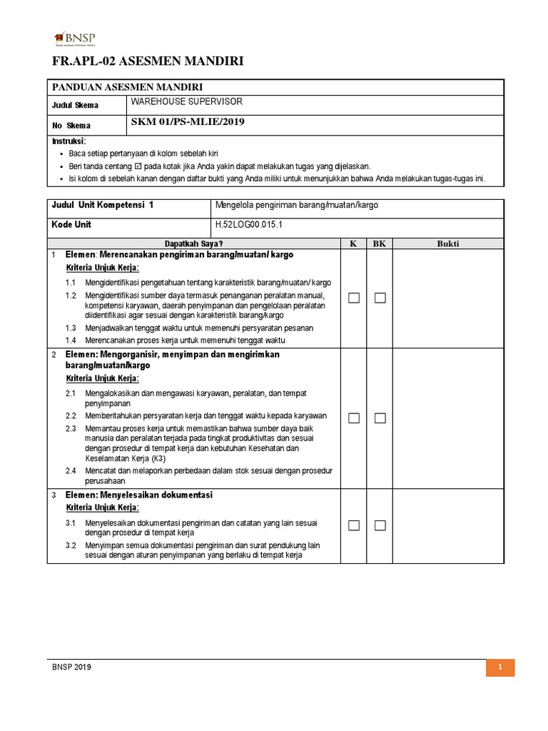 Fr Apl 02 Asesmen Mandiri 2020 Pdf