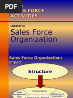 Ch06 - Sales Force Organization